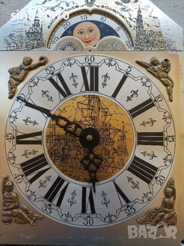 4/4 холандски стенен часовник работещ, снимка 7 - Стенни часовници - 42876763