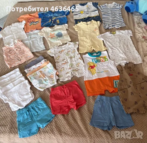 Лот летни дрешки 3-6 месеца, снимка 2 - Комплекти за бебе - 56446826