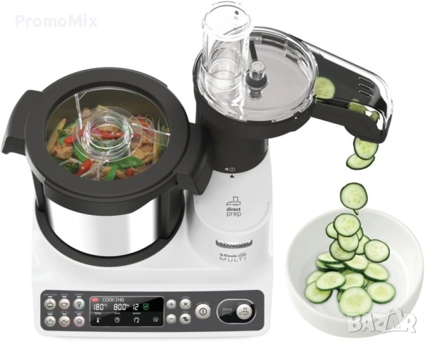 Кухненски робот Kenwood KCook Muti CCL401WH с функция за готвене 1500W 4.5л Мултикукър , снимка 5 - Мултикукъри - 54191303