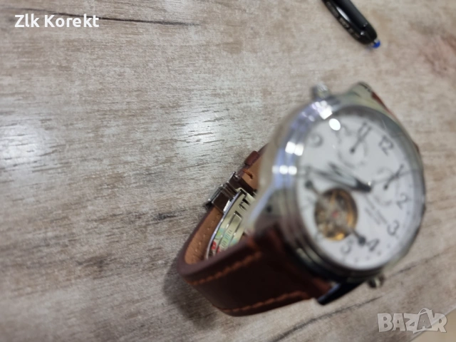 Часовник автомат Philip Zepter, снимка 6 - Мъжки - 54008385
