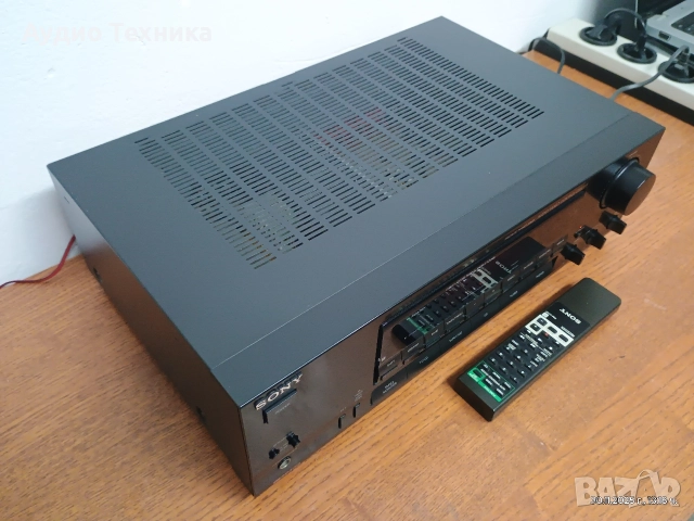 Стерео ресивър SONY STR-GX315. Перфектен с оригинално дистанционно. Изпращам видео. , снимка 6 - Ресийвъри, усилватели, смесителни пултове - 52599245