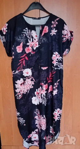 Цветна  дълга рокля, снимка 3 - Рокли - 51548453