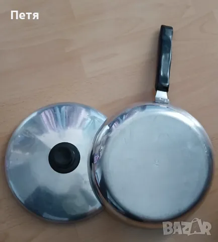 Тиган алуминиев, снимка 3 - Съдове за готвене - 48834744