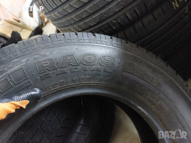 4бр.всесезонни HANKOOK 205/75/16C 110R-ЦЕНАТА Е ЗА БРОЙ, снимка 8 - Гуми и джанти - 42801959