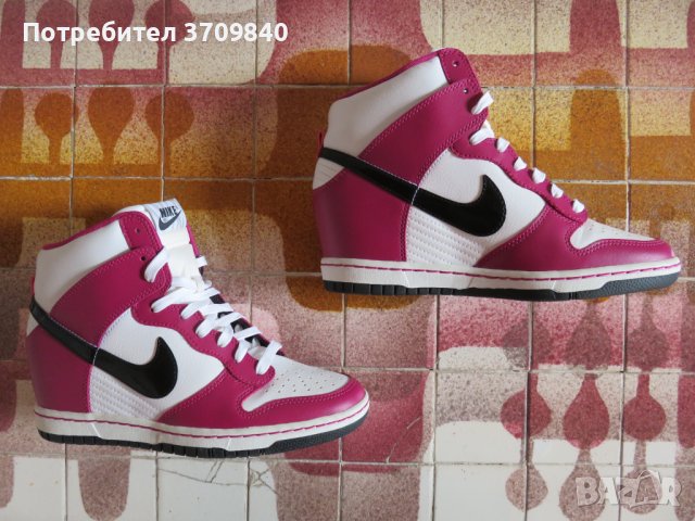 Nike Dunk Sky Hi дамски платформи, снимка 3 - Дамски ежедневни обувки - 40485489