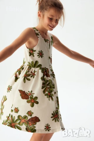 Страхотна рокля NK UNSEA с флорални мотиви 