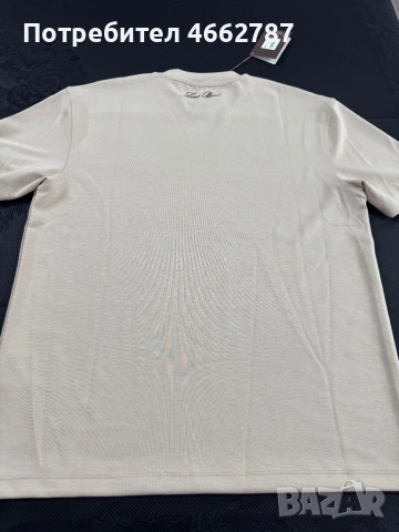 Loro Piana-Оригинална мъжка нова тениска Л размер, снимка 5 - Тениски - 53490824