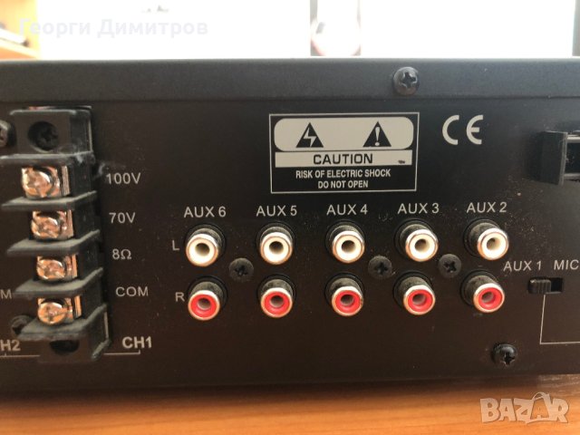 WHD AMP 550/100V, снимка 4 - Ресийвъри, усилватели, смесителни пултове - 42754338