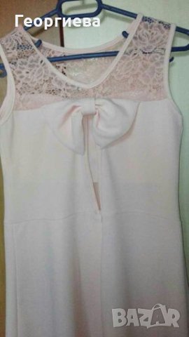 Красива рокля с панделка👗🍀XS,S👗🍀091, снимка 5 - Рокли - 29790874