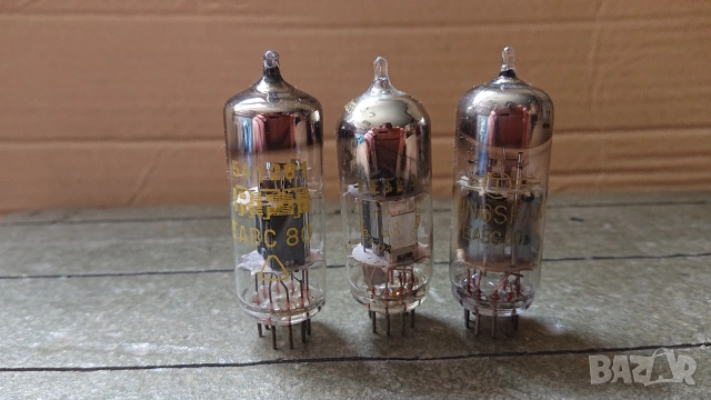 Радиолампи RFT, TESLA, TUNGSRAM EABC80. 