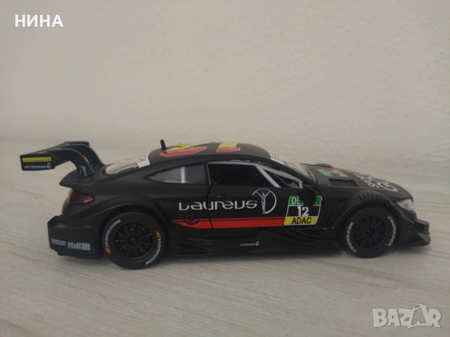 Метална количка Mercedes- Benz C63 DTM !!!, снимка 7 - Колекции - 53909241