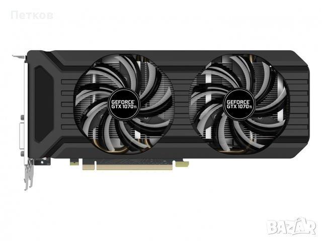 Palit GeForce GTX 1070 Ti Dual 8GB GDDR5 256bit, снимка 7 - Видеокарти - 37990518