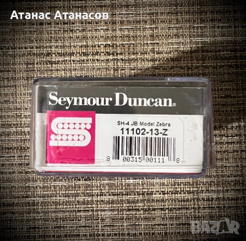 Seymour Duncan JB-4 zebra bridge продавам, снимка 3 - Китари - 54020666