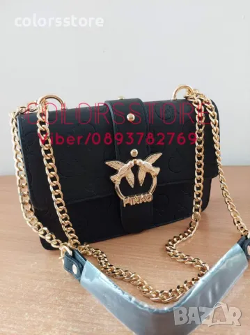 Черна чанта Pink💚 код SG-Y56, снимка 2 - Чанти - 35421106