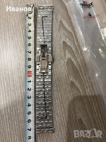 Верижка за часовник Tissot , снимка 4 - Каишки за часовници - 56075128