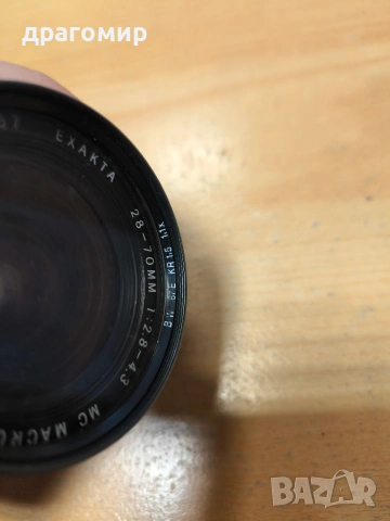 EXAKTA 28-70 mm 1:2,8-4,3 MC MACRO lens made in JAPAN , снимка 4 - Обективи и филтри - 53085581
