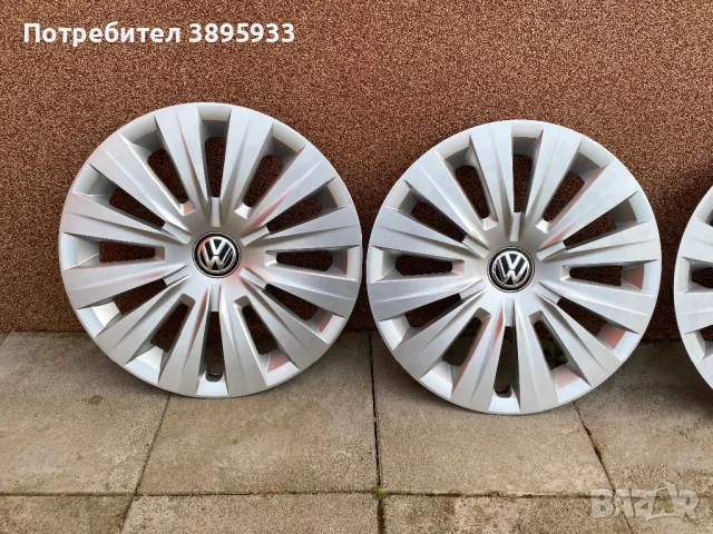 Оригинални тасове на VW 15 “, снимка 2 - Аксесоари и консумативи - 49510257