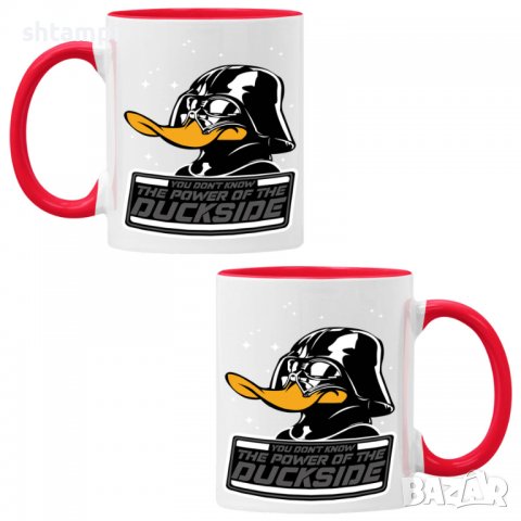 Чаша Star Wars Power of Duckside,Керамична Чаша, Кафе Чай, Игра,Изненада,Подарък,Повод,Празник,Рожде, снимка 5 - Чаши - 38481576
