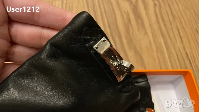 Hermes кожени ръкавици , снимка 3 - Ръкавици - 48921254