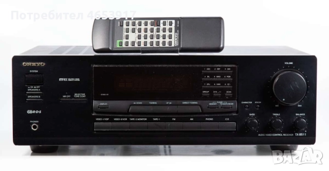 Onkyo tx-8511 audio video receiver