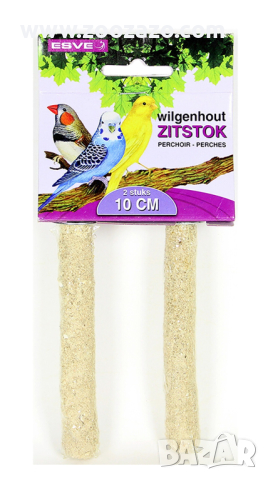 Абразивна пясъчна кацалка за Птици, 2 броя в опаковка 10 см. - Модел: 19706, снимка 2 - За птици - 44665430