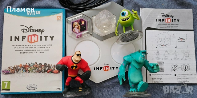 Disney Infinity игра, портал и фигурки за Nintendo Wii U