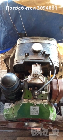 Едноцилиндров дизелов двигател , снимка 3 - Селскостопанска техника - 53199153