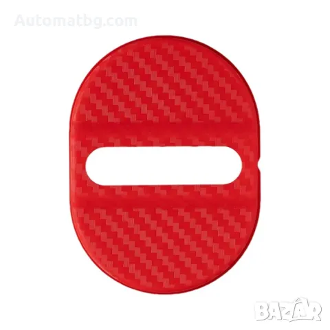 К-т декорация за врата Automat, 4бр, Carbon, Червен, Син и бял, PVC, снимка 6 - Аксесоари и консумативи - 49052112
