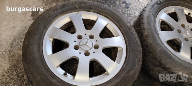 Алуминиеви джанти Mercedes E220 W211 16цола - 400лв, снимка 5 - Гуми и джанти - 52186583