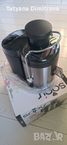 Сокоизстисквачка SAPIR SP 1160 O - използвана само веднъж, снимка 7 - Сокоизстисквачки и цитрус преси - 53212344