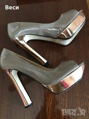 Обувки, снимка 4 - Дамски обувки на ток - 29148741