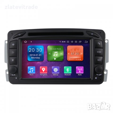 MERCEDES C Class W203 CLK W209 - 7'' Андроид Навигация, 7063, снимка 5 - Аксесоари и консумативи - 31949189