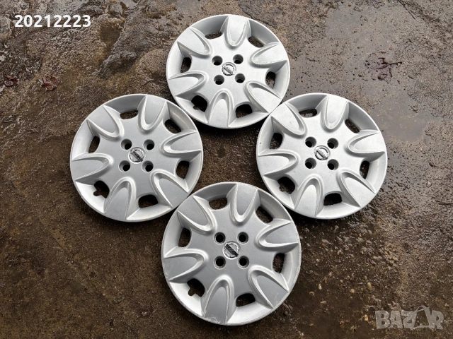 4 броя оригинални тасове за Nissan Micra 15, снимка 5 - Аксесоари и консумативи - 53233105