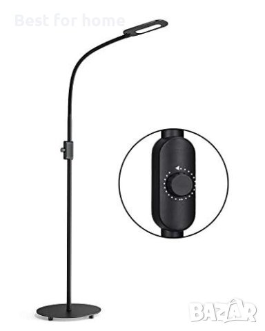 AUKEY LED подова лампа, 3 цветни режима и 20 димируеми нива, снимка 12 - Други - 40395852