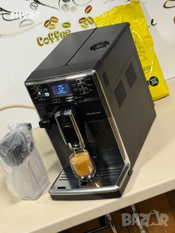 Кафемашина кафе автомат Saeco PicoBarista с гаранция, снимка 6 - Кафемашини - 52880974