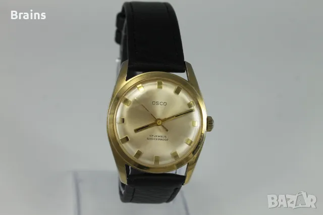 1960's Немски Позлатен Часовник OSCO 