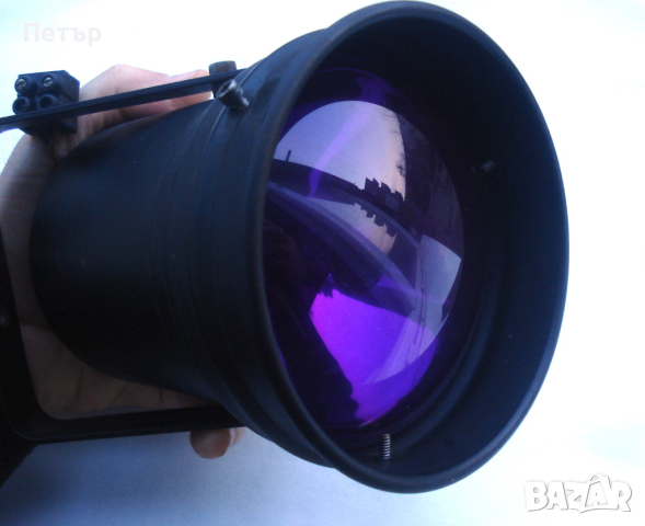 Диско светещ прожектор с цветен лилав филтър PAR 36, снимка 2 - Други - 44688563