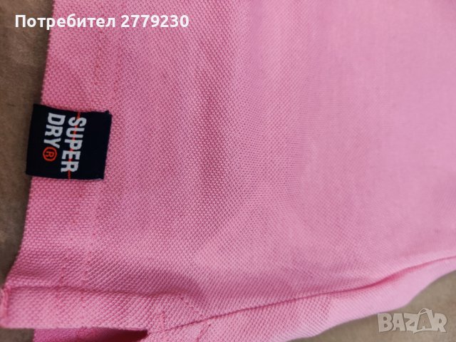Polo тениска на марката SUPERDRY, размер XL, Нова!, снимка 5 - Блузи - 42525780