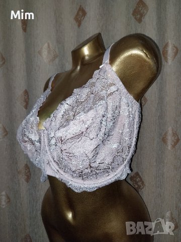 DELIMIRA 85 K  Дантелен сутиен за едра дама , снимка 4 - Бельо - 42040349