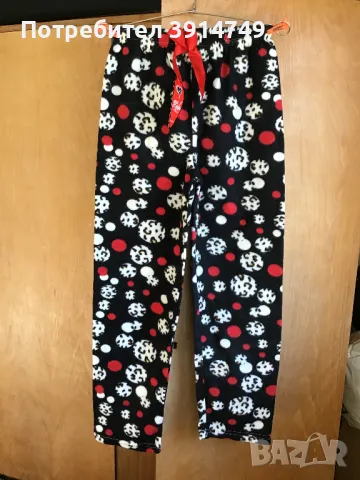 Домашен панталон / долнище пижама, полар, изключително лек, мек и топъл, свободна кройка, S, M, L