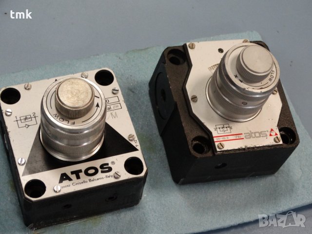 Хидравличен клапан ATOS QV-10, QV-10/2, снимка 2 - Резервни части за машини - 29152772