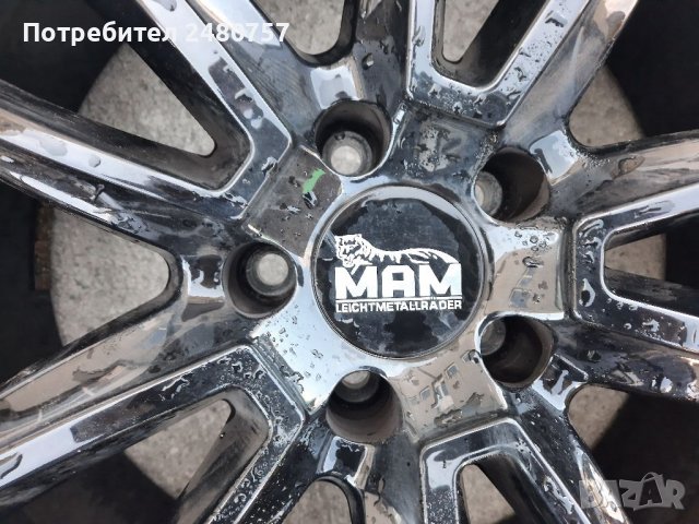 Алуминиеви джанти MAM 19цола, снимка 5 - Гуми и джанти - 40139907
