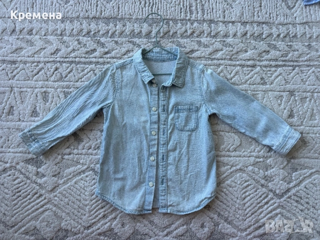 Лот 2 ризи и панталон Zara,панталон H&M, снимка 8 - Комплекти за бебе - 54333317