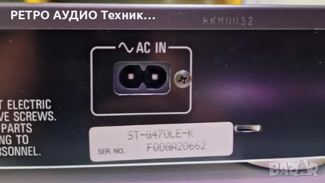 Стерео тунер Technics, mod. ST-G470L
, снимка 8 - Ресийвъри, усилватели, смесителни пултове - 50944279