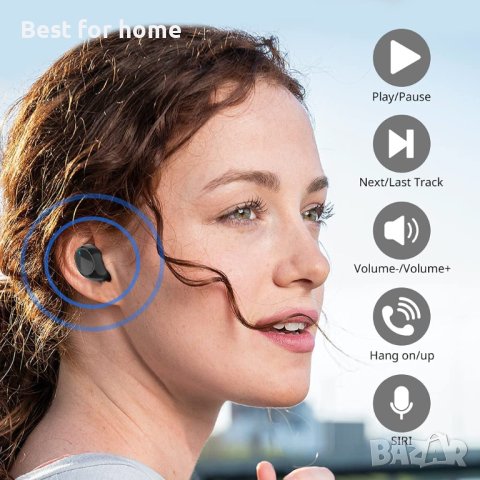 Безжични стерео слушалки Blackview AirBuds 1, Bluetooth,IPX7 Водоустойчиви, снимка 6 - Слушалки, hands-free - 40712784