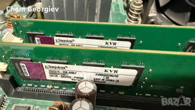 рам памет ddr2 800mhz kingston kvr800d2n6/2g, снимка 1
