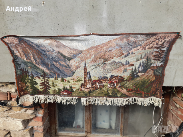 Старинен ковьор,покривка за стена #239, снимка 2 - Антикварни и старинни предмети - 44622115