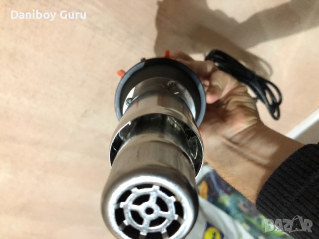 Ръчна машина за заваряване с горещ въздух с регулируема температура Уред заваряване на пластмаса, снимка 8 - Други инструменти - 38494801