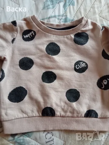 Много запазени бебешки блузки-74 р-р, снимка 8 - Комплекти за бебе - 49733344