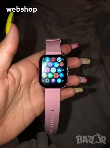 ТОП ЦЕНА!! Унисекс Смарт часовник 1,44-инчов екран с Bluetooth разговори, снимка 1